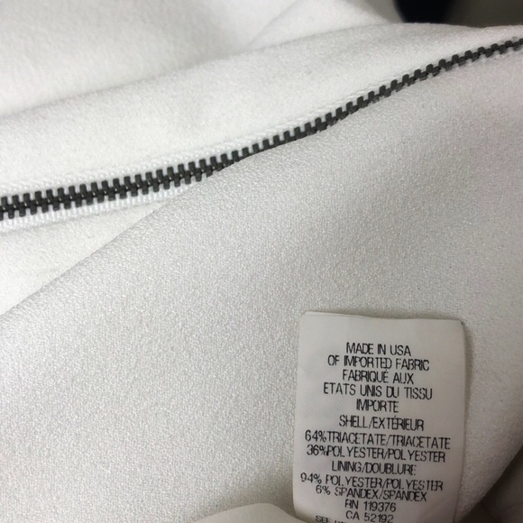 Helmut Lang White Sleeveless Minimalist Shift Dress Size S - Picture 8 of 8